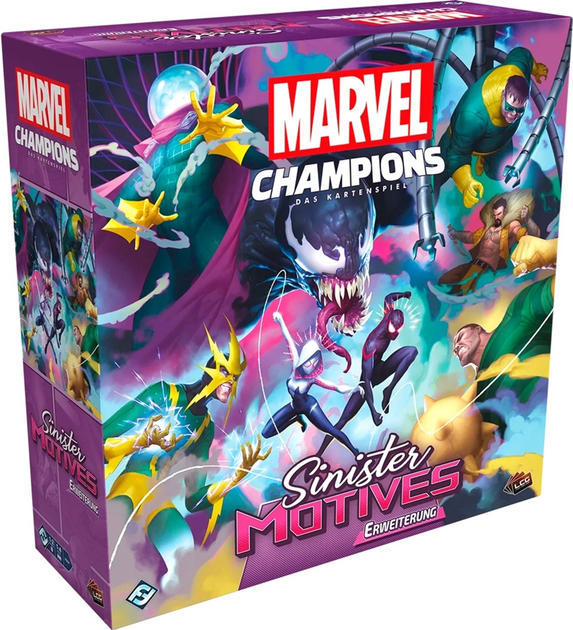 Dodatek do gry planszowej Asmodee Marvel Champions: Sinister Motives (4015566029958) - obraz 1