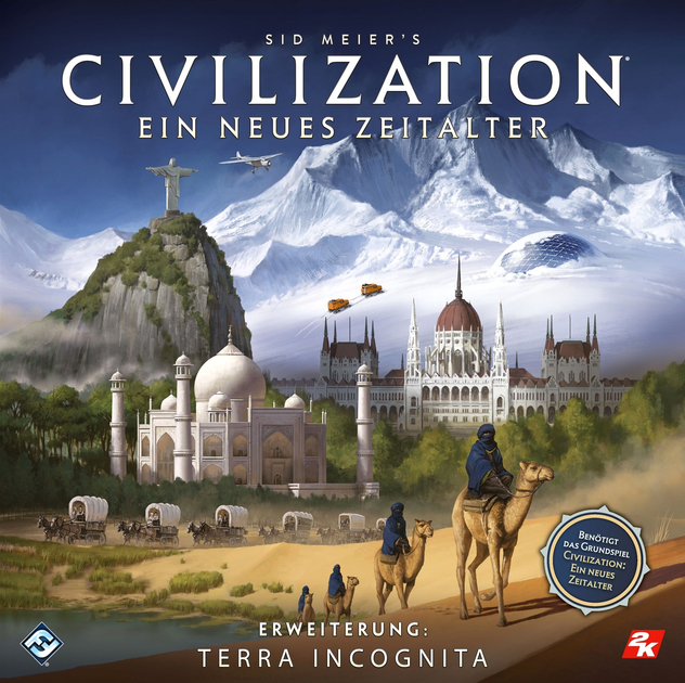 Dodatek do gry planszowej Asmodee Civilization: A New Age Terra Incognita (4015566029286) - obraz 2