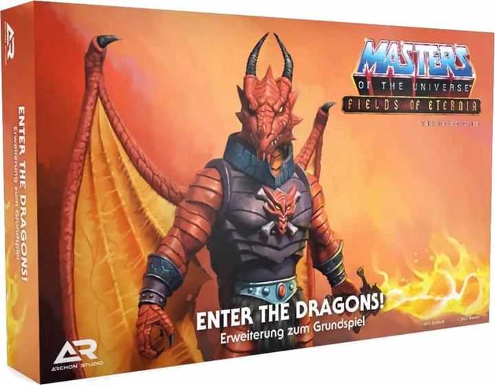 Dodatek do gry planszowej Asmodee Masters of the Universe Fields of Eternia: Enter the Dragons (5901414674052) - obraz 1
