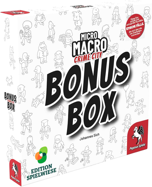 Додаток до настільної гри Pegasus Micro Macro: Crime City Bonus Box (4250231735899) - зображення 1