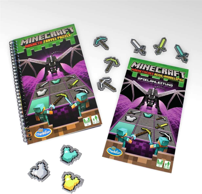 Gra planszowa ThinkFun Minecraft The Magnetic Travel Game (4005556764020) - obraz 4