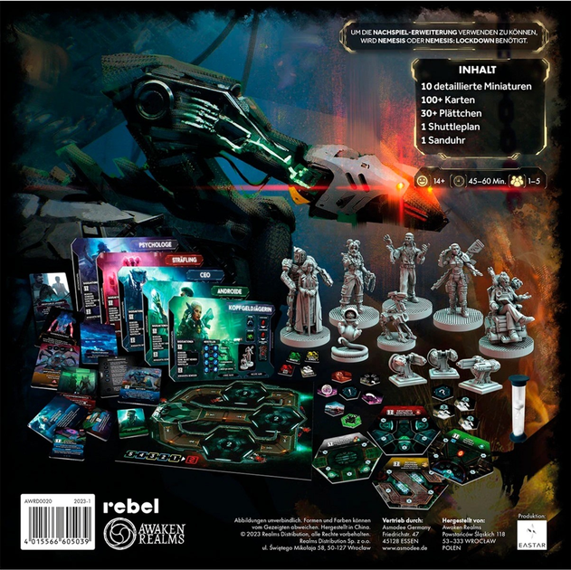 Dodatek do gry planszowej Asmodee Nemesis: Aftermath (4015566605039) - obraz 4