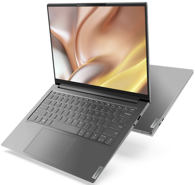Ноутбук 13.3" Lenovo Yoga Slim 7 13ACN5 AMD Ryzen 5 5600U RAM 16GB SSD 512GB 14год батарея Win11 - зображення 4
