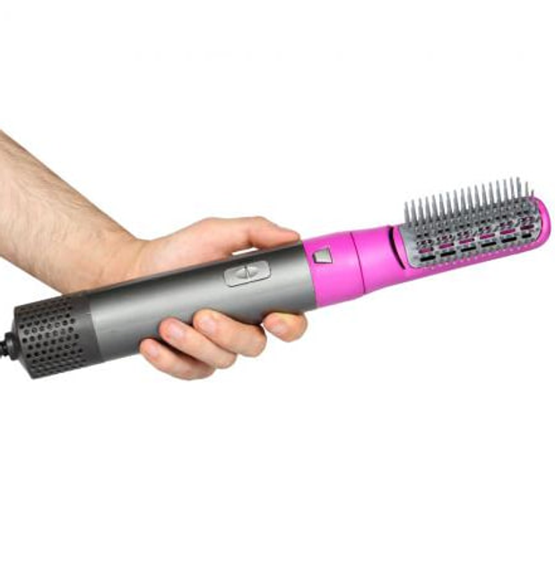 Стайлер випрамляч браш 5в1 Hot Air Styler для різних типів волосся з функціями надання об'єму випрямлення укладання - изображение 7