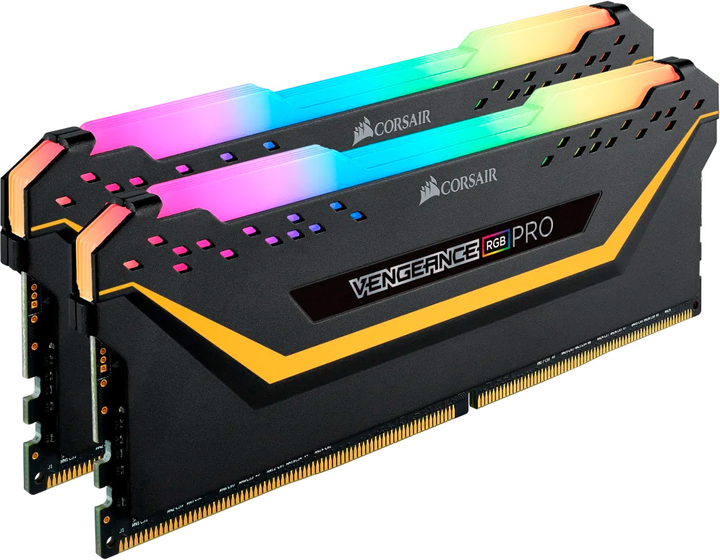 Pamięć RAM Corsair DDR4-3200 16384MB PC4-25600 (Kit of 2x8192) Vengeance RGB PRO — TUF Gaming Edition (CMW16GX4M2C3200C16-TUF) - obraz 2