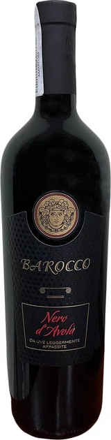 Вино Barocco Nero d’Avola Sicilia червоне сухе 0.75 л (8002645101120) - Фото 1 Вино Barocco Nero d’Avola Sicilia червоне сухе 0.75 л (8002645101120) - изображение 1