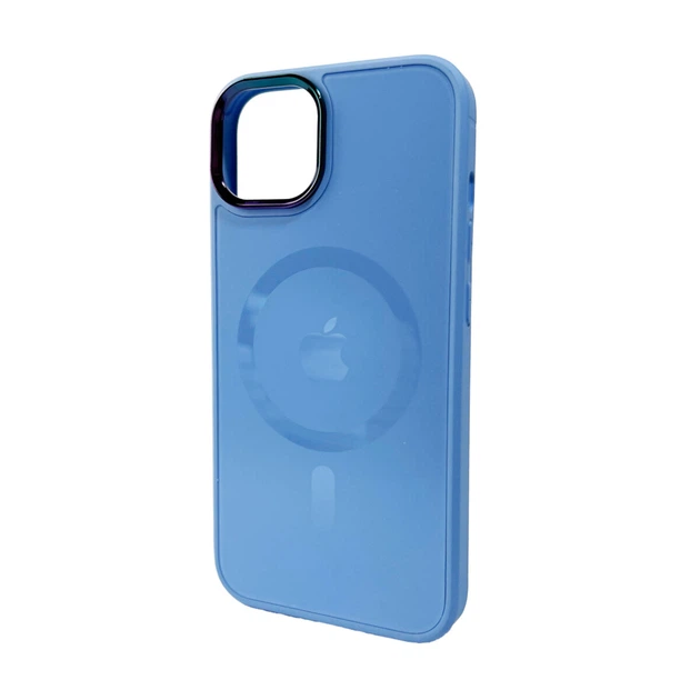 Чохол для смартфона AG Glass Sapphire MagSafe Logo for Apple iPhone 12/12 Pro Sierra Blue (AGSappiP12Sierra) - Фото 1 Чохол для смартфона AG Glass Sapphire MagSafe Logo for Apple iPhone 12/12 Pro Sierra Blue (AGSappiP12Sierra) - изображение 1