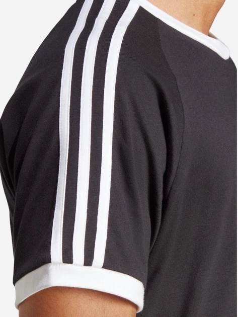 T-shirt męski bawełniany adidas Adicolor Classics 3-Stripes IA4845 3XL Czarny (4066745581866) - obraz 5