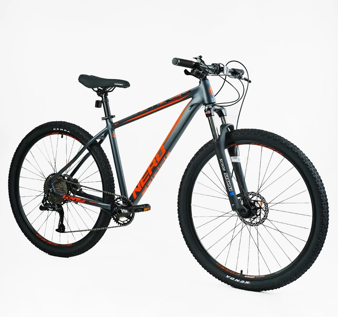 Велосипед спортивний 29" Corso Nero 19" LTWOO AX 12 швидкостей Gray and Orange (154712) - Фото 2 Велосипед спортивний 29" Corso Nero 19" LTWOO AX 12 швидкостей Gray and Orange (154712) - зображення 2