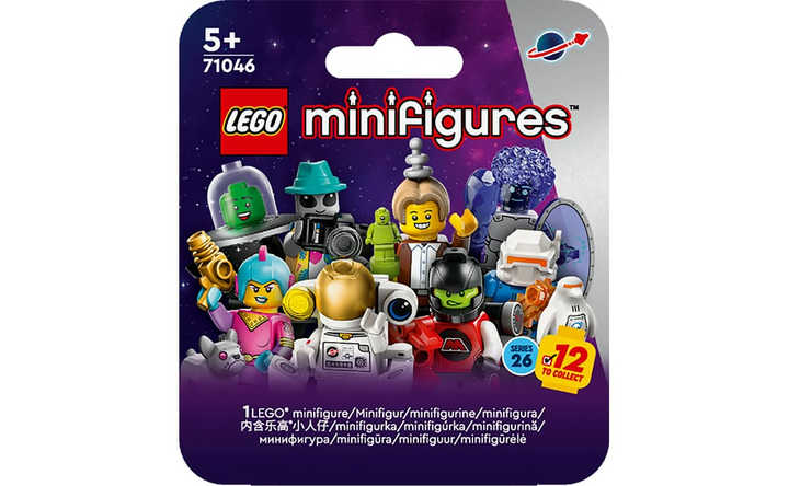 Конструктор Lego Minifigures Минифигурки Космос. Серия 26, 12 фигурок ...