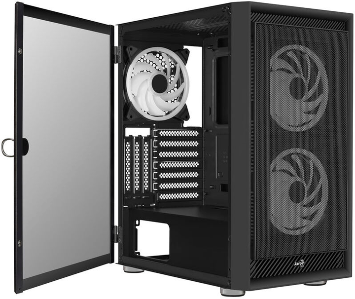 Корпус Aerocool Graphite v3 Midi-Tower TG Black (ACCM-PB24133.11) - изображение 5