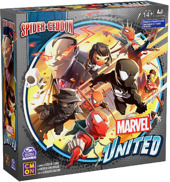 Gra planszowa Asmodee Marvel United Spider Geddon (3558380111719) - obraz 1