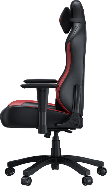 Кресло игровое Anda Seat Luna Color Size L Black/Red PVC (AD18-48-BR-PV) - изображение 7