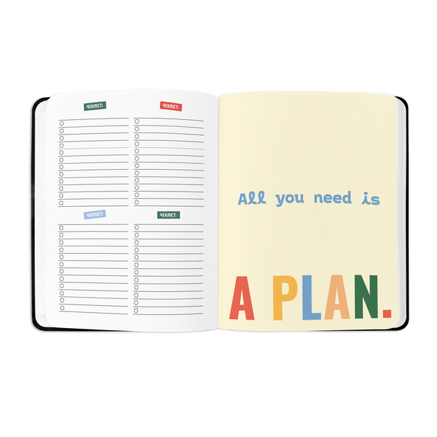 Планер «I HAVE A PLAN» черный - изображение 9