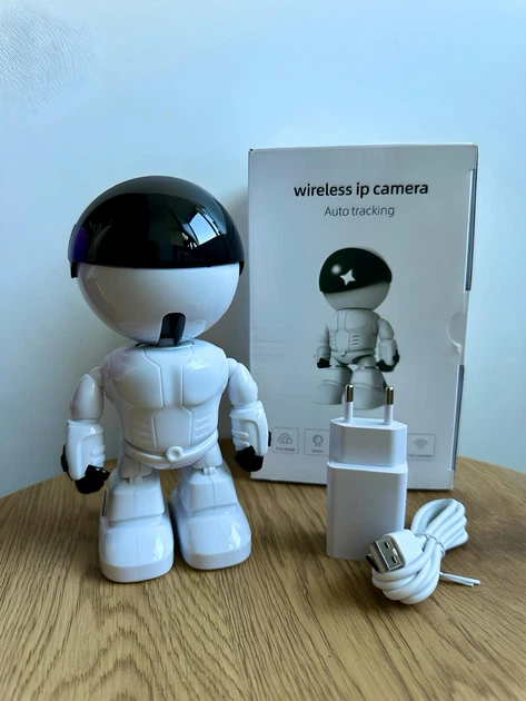 Поворотна Wi-Fi відеоняня Robot iP 355 градусів 1920х1080 - Фото 2 Поворотна Wi-Fi відеоняня Robot iP 355 градусів 1920х1080 - изображение 2