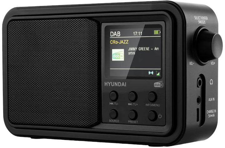 Radio Hyundai PR 650 BTDAB Czarny (HY-PR650BTDAB) - obraz 2