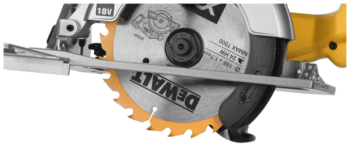 Пила дискова акумуляторна DeWalt DCS391NT без акумулятора та зарядного пристрою (5035048555262) - зображення 6
