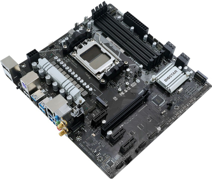 Материнська плата Biostar B650MP-E PRO (sAM5, AMD B650, PCI-Ex16) - зображення 2