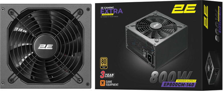 Блок питания 2E Gaming Extra Power 800 Вт (2E-EP800GM-140) - изображение 9