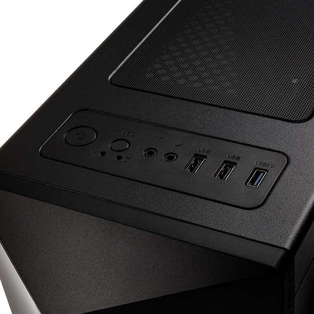 Корпус Aerocool Shard Midi-Tower RGB TG Black (ACCM-PV14012.11) - изображение 4