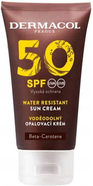 Крем для обличчя Dermacol Sun Water Resistant Водостійкий сонцезахисний 50 мл (8595003132404) - зображення 1