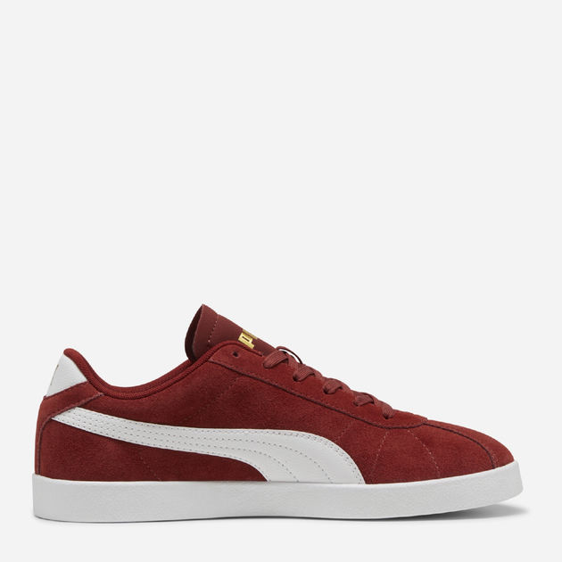 Акція на Чоловічі кеди низькі Puma Club II 39744403 44.5 (10UK) 29 см Intense Red-Puma White-Puma Gold від Rozetka