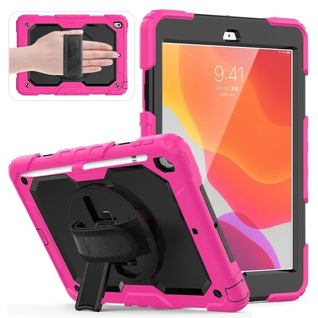 Чохол ARM Cover Apple iPad 7 (10.2" екран) протиударний Pink/Black - Фото 3 Чохол ARM Cover Apple iPad 7 (10.2" екран) протиударний Pink/Black - зображення 3