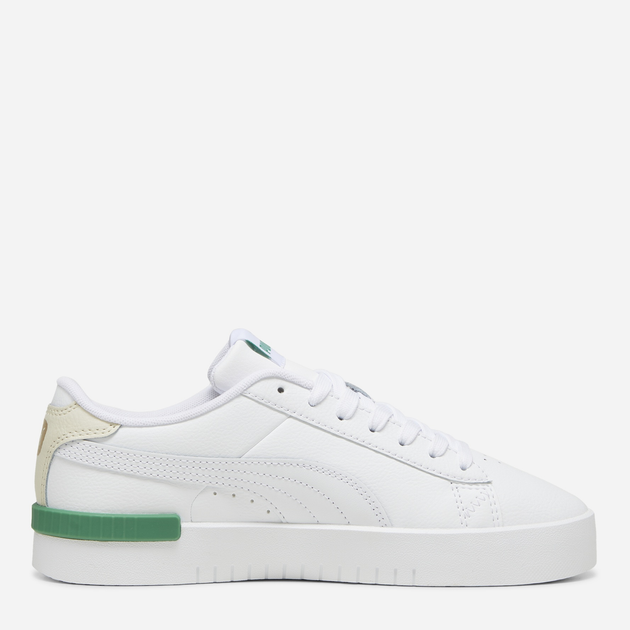 Акція на Жіночі кеди низькі Puma Jada Renew 38640125 40.5 (7UK) 26 см Puma White-Puma Gold-Archive Green від Rozetka