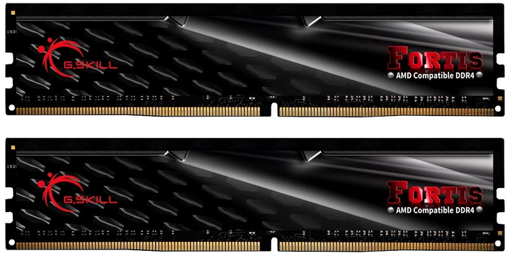 Pamięć RAM G.Skill DDR4-2400 32768MB PC4-19200 (Kit of 2x16384) Fortis (F4-2400C15D-32GFT) - obraz 1