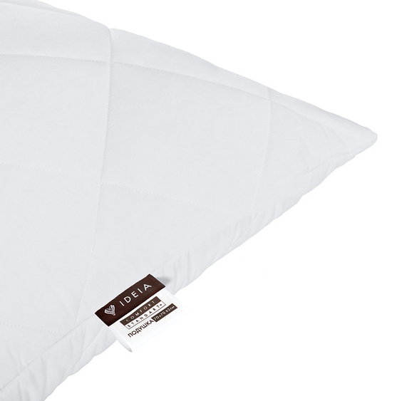 Подушка IDEIA 60*60 - Comfort Standart с молнией белая - изображение 2