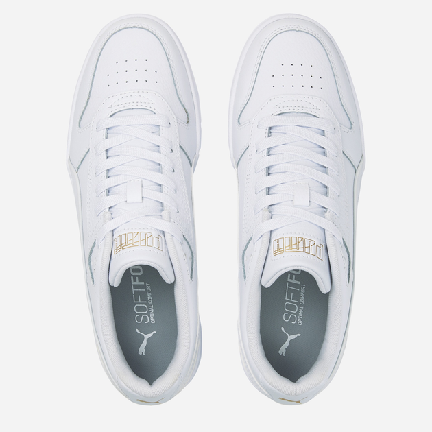 Чоловічі кеди низькі Puma RBD Game Low 38637302 45 (10.5UK) 29.5 см Puma White-Puma White-Puma Team Gold (4065449709262) - зображення 5