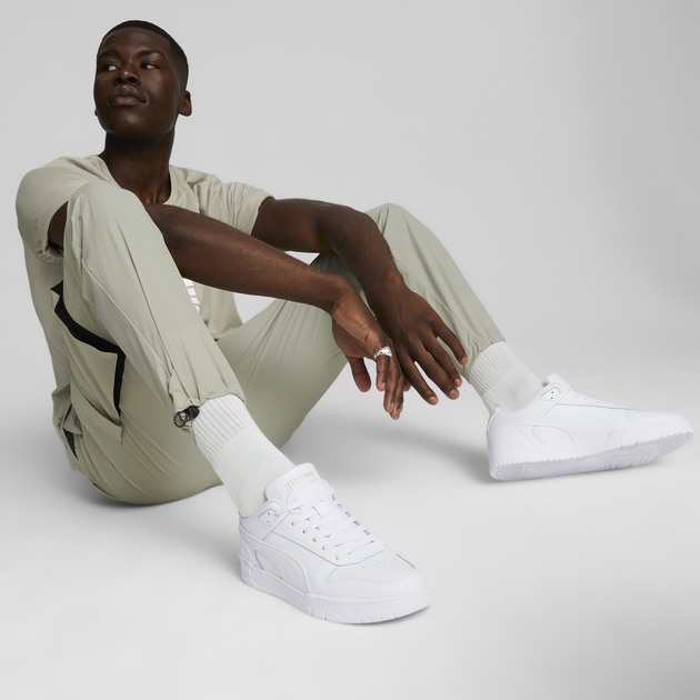 Чоловічі кеди низькі Puma RBD Game Low 38637302 45 (10.5UK) 29.5 см Puma White-Puma White-Puma Team Gold (4065449709262) - зображення 10