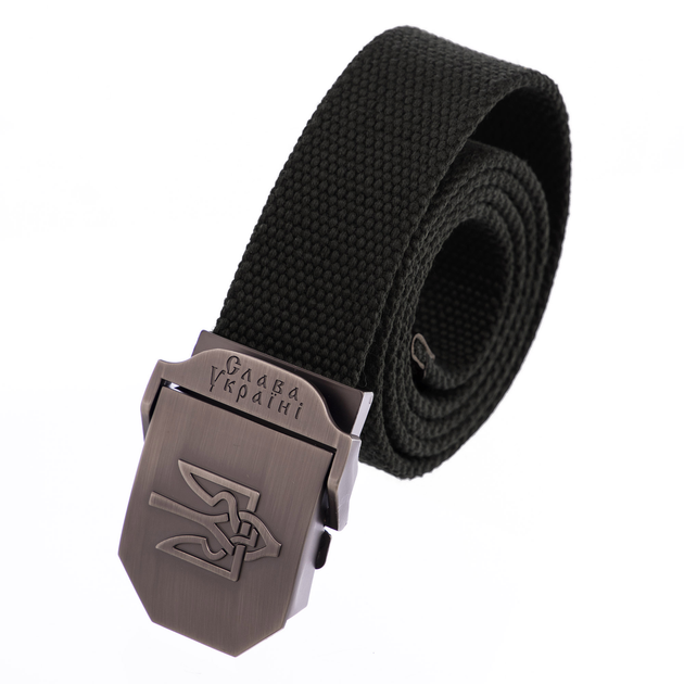 Ремінь (пояс) SP-Sport Tactical Belt Pro Max (нейлон, метал. пряжка, р-р-120*3,5см, Чорний) - зображення 1