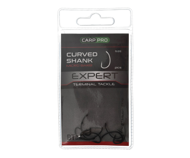 Гачки Carp Pro Curved Shank №10 (CPCSHT10) - Фото 2 Гачки Carp Pro Curved Shank №10 (CPCSHT10) - изображение 2