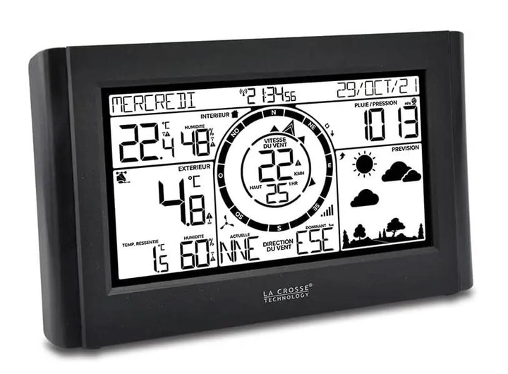 Метеостанция La Crosse WS1652 Black - изображение 3