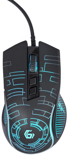 Мышь Gembird MUSG-RGB-01 USB Черная 271379 - изображение 1
