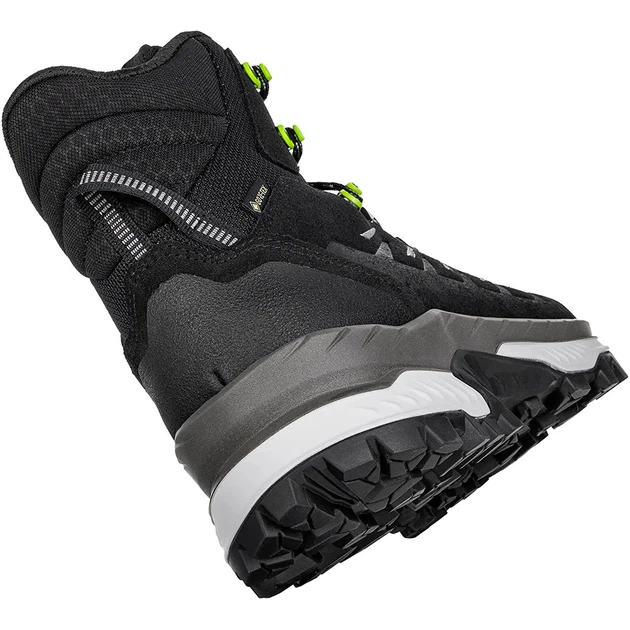 Ботинки мужские Lowa Randir GTX Mid 48,5 Чорний-Сірий - изображение 4