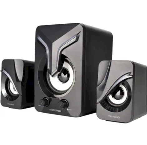 Компьютерные колонки MICROLAB U-270 2.1 11W USB LED Black - Фото 3 Компьютерные колонки MICROLAB U-270 2.1 11W USB LED Black - изображение 3