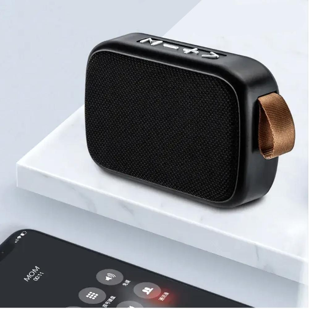 Портативная беспроводная Bluetooth колонка 300 мАч с радио FM и портом ...