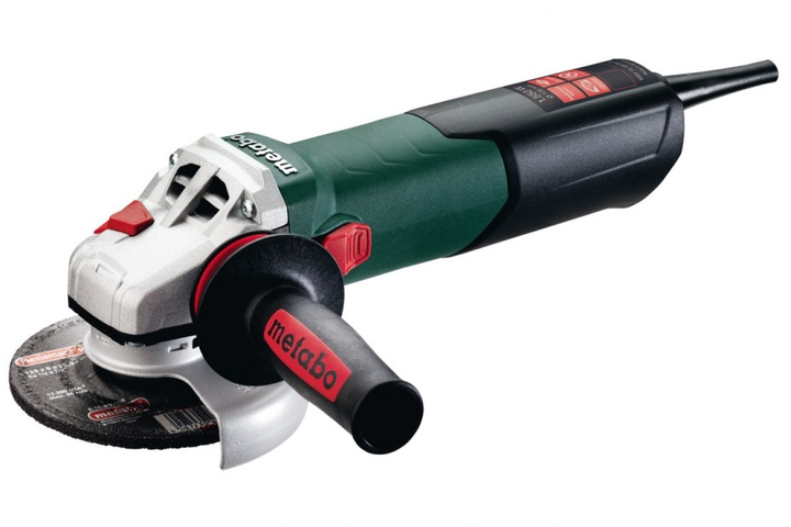 Кутова шліфувальна машина Metabo WEV 15-125 Quick (600468000) - зображення 1