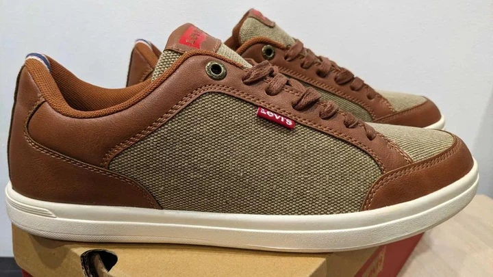 Кеди Levi's Aart Hemp Color: Tan/Brit Tan US8 EU41 26CM - изображение 3