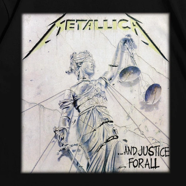 Футболка з принтом Metallica And Justice For All L Чорний Ф Metal004-Ч L - Фото 2 Футболка з принтом Metallica And Justice For All L Чорний Ф Metal004-Ч L - зображення 2