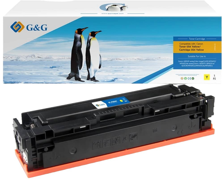 Toner G&G do Canon 054HY Yellow (NT-PC054XY) - obraz 1