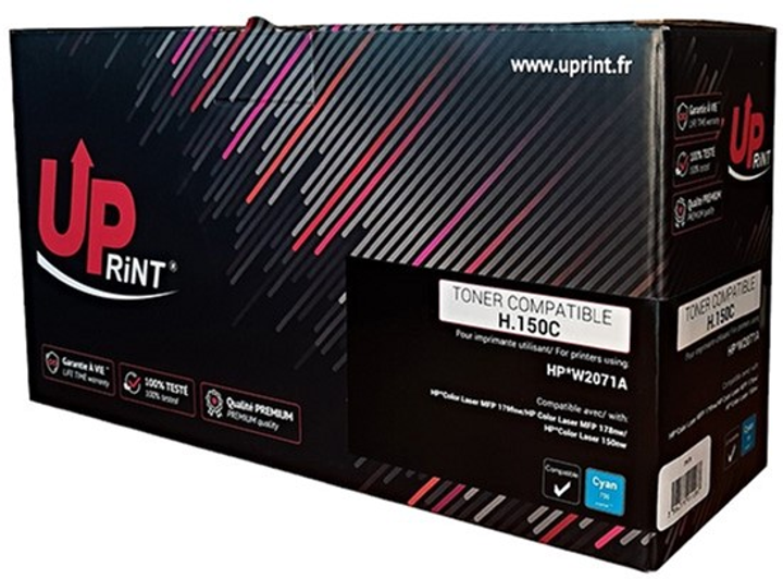 Toner UPrint do HP W2071A Cyan (3584770911287) - obraz 1