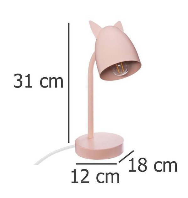 Настільна лампа Atmosphera Ears Pink (3560238651223) - зображення 3
