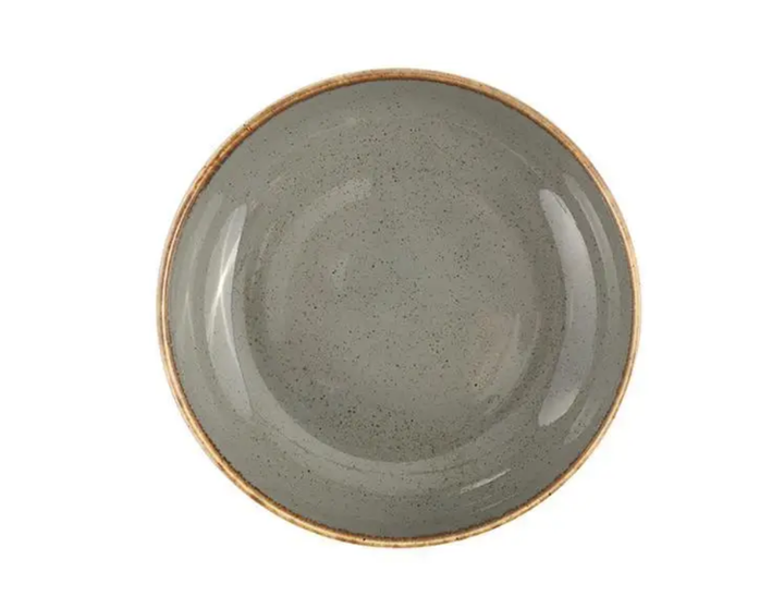 Глубокий салатник круглый Dark Grey Porland фарфор 835 мл 22 см 368122/DG - Фото 3 Глубокий салатник круглый Dark Grey Porland фарфор 835 мл 22 см 368122/DG - изображение 3