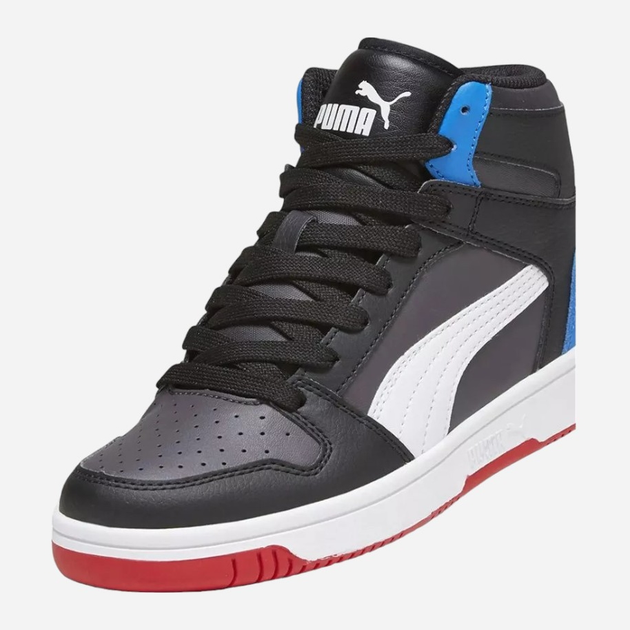 Trzewiki młodzieżowe chłopięce Puma Rebound Layup SL Jr 37048624 37.5 (4.5UK) Ciemnoszare (4099683244531) - obraz 3