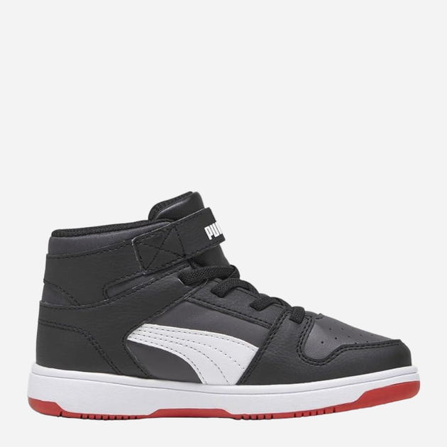 Підліткові демісезонні черевики для хлопчика Puma Rebound Layup SL V PS 37048801 35 (2.5UK) Чорні (4060981200260) - зображення 1