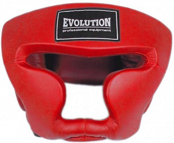 Kask bokserski Evolution OG-230 czerwony (5908277371869) - obraz 1