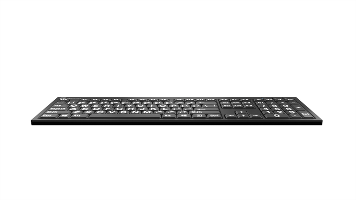 Клавіатура LogicKeyboard Black (UKR) - зображення 4